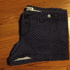 American Eagle Polka Dot Shorts Size 0